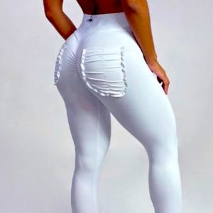 White Pocket Leggings